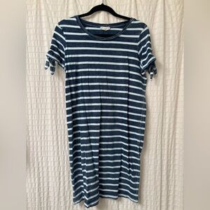Dress, tank top and button up shirt